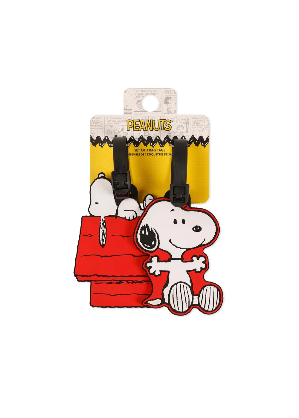 Peanuts Snoopy Red 2 Piece Luggage - One Size Image 4