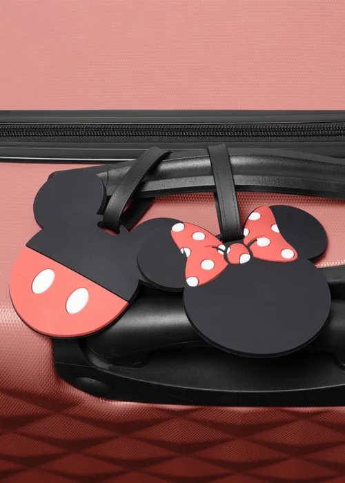 Disney Mickey & Minnie Mouse 2 Piece Luggage Tags - One Size Image 3