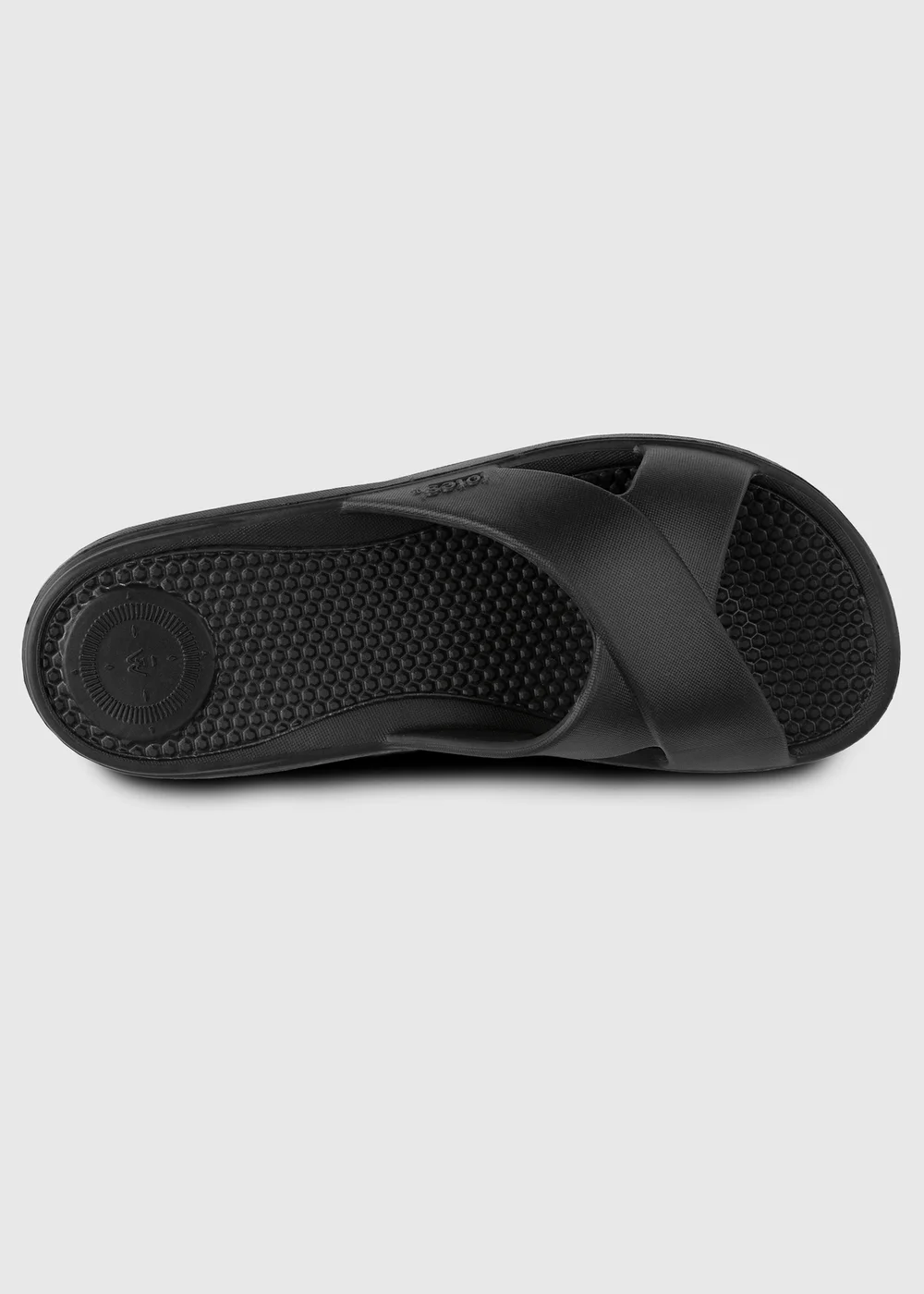 Totes Solbounce Black Cross Slide - 8 Image 5