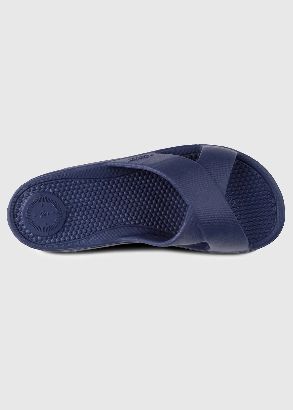 Totes Solbounce Navy Cross Slide - 4 Image 5