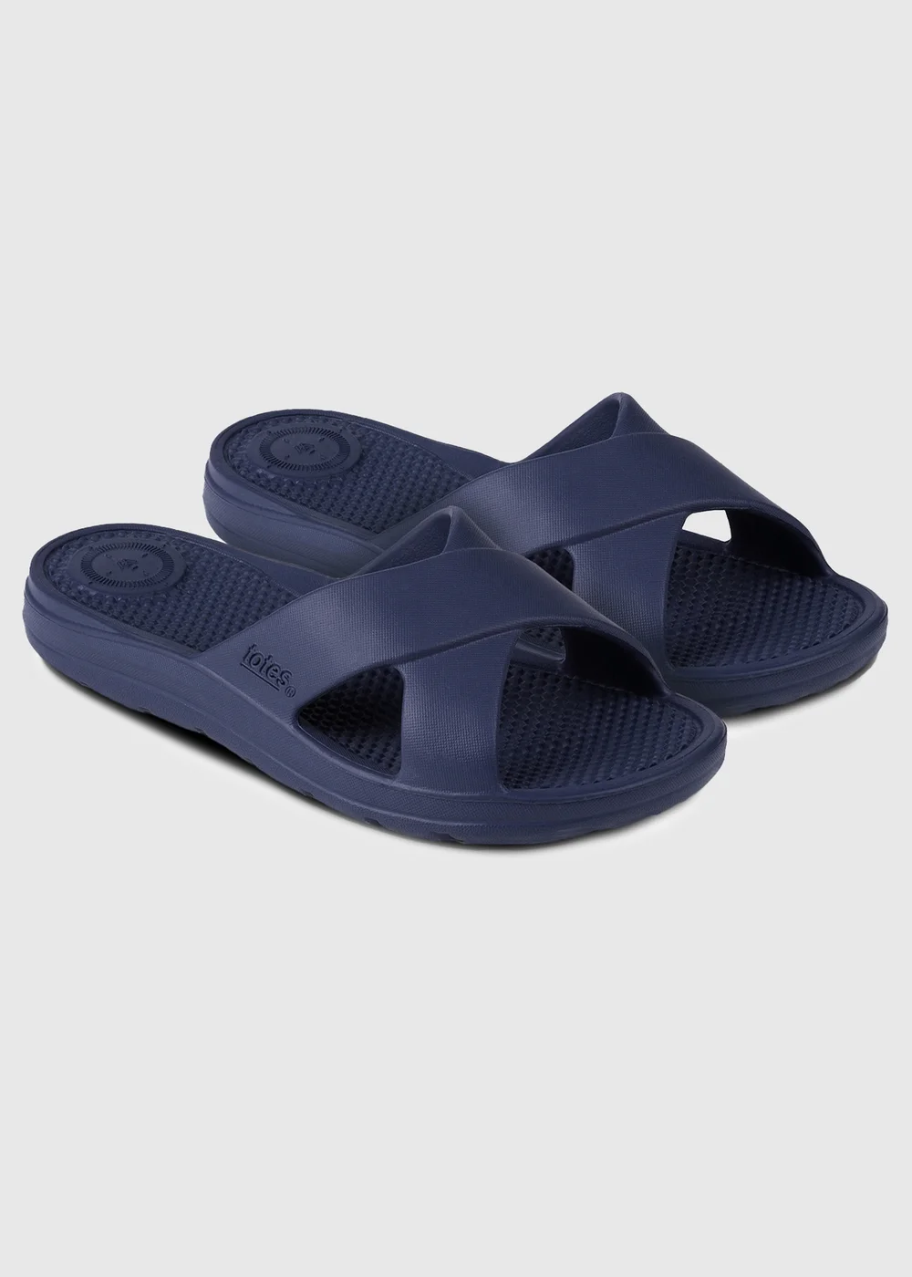 Totes Solbounce Navy Cross Slide - 4 Image 1