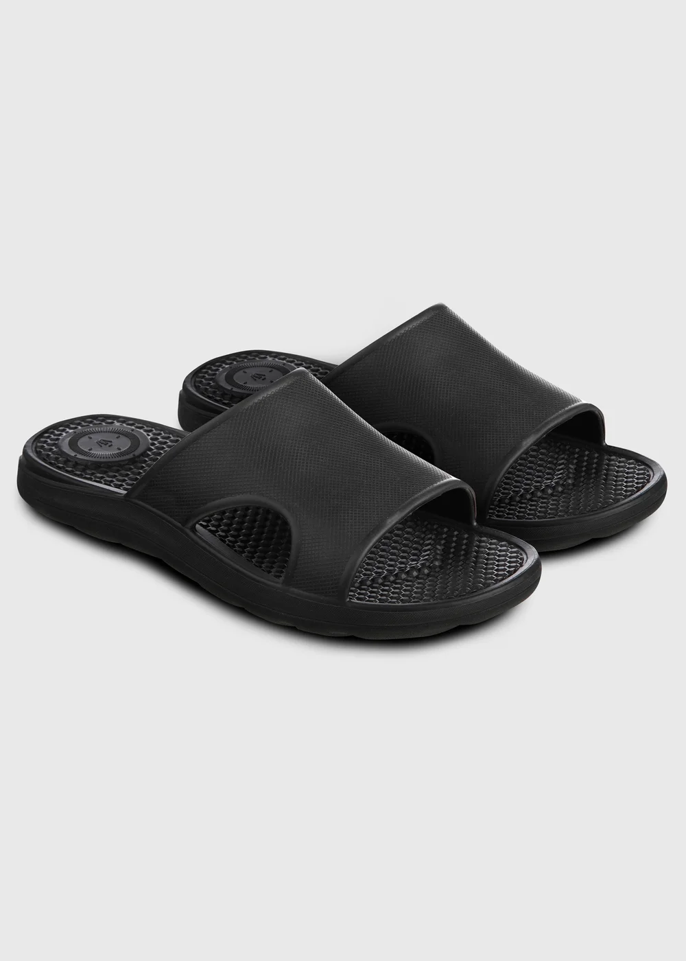 Totes Solbounce Black Vented Slide - 7 Image 1