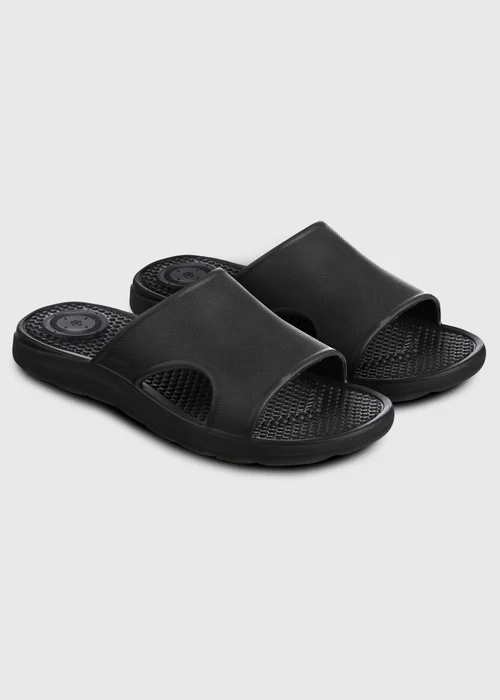 Totes Solbounce Black Vented Slide - 7 Image 1