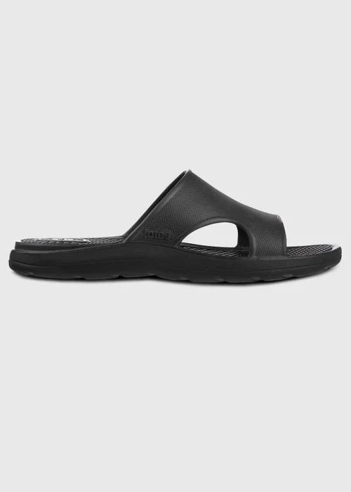 Totes Solbounce Black Vented Slide - 7 Image 4