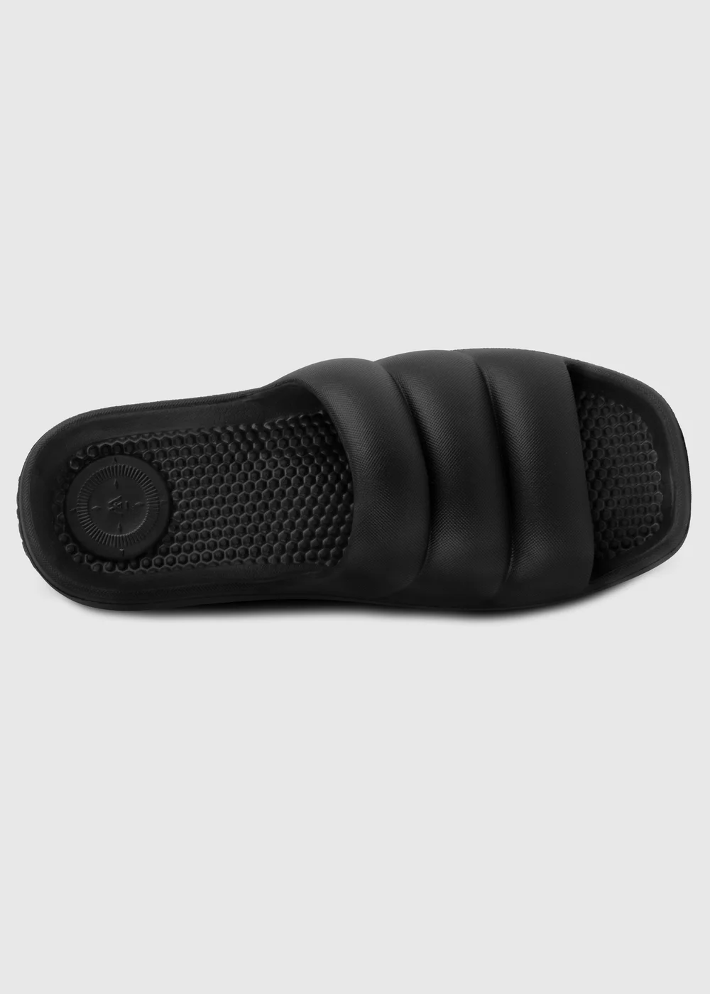 Totes Solbounce Black Puffy Slider - 4 Image 5