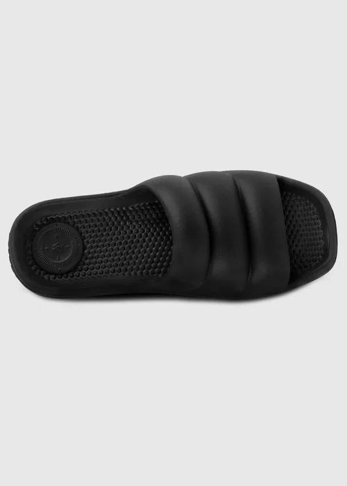 Totes Solbounce Black Puffy Slider - 4 Image 5