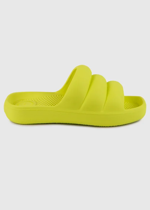 Totes Solbounce Lime Puffy Slider - Size 5 Image 4