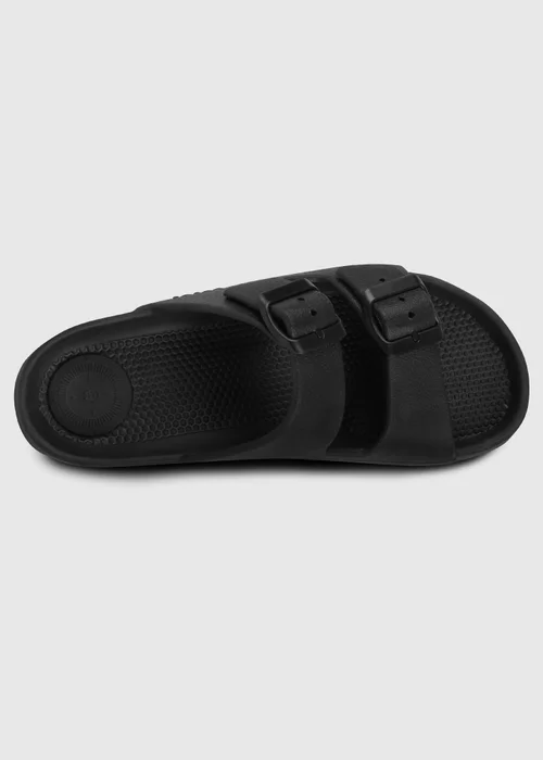 Totes Solbounce Black Adjustable Double Buckle Slider - 4 Image 5