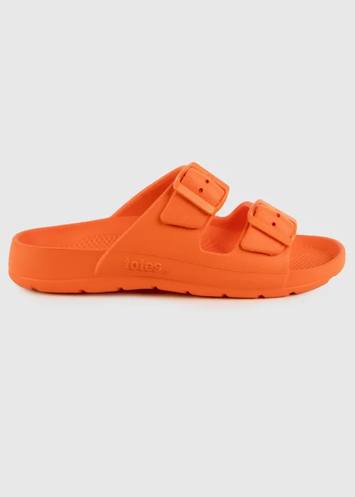 Totes Solbounce Orange Adjustable Double Buckle Slider - 4 Image 4
