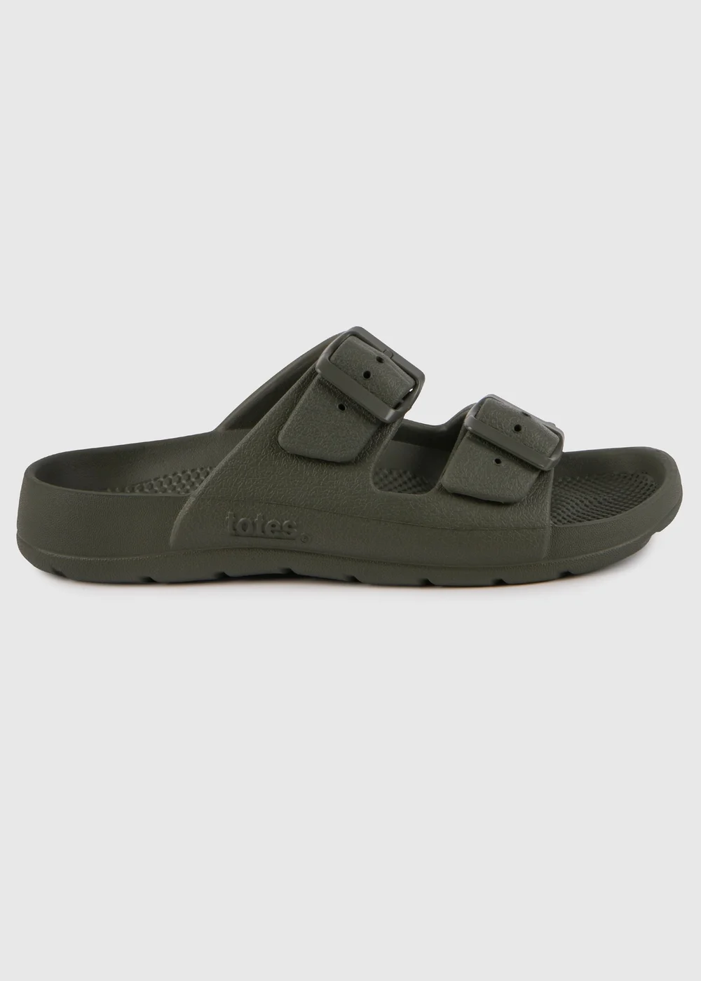 Totes Solbounce Khaki Adjustable Double Buckle Slider - 4 Image 4