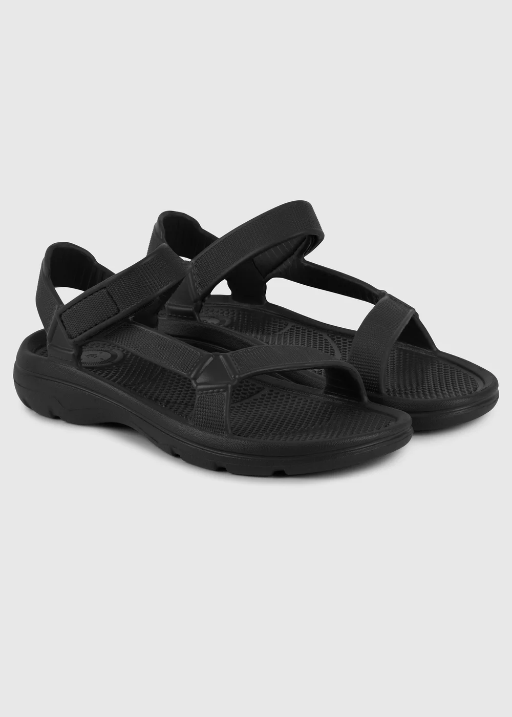 Totes Solbounce Black Adjustable Riley Sport Sandal - 4 Image 1