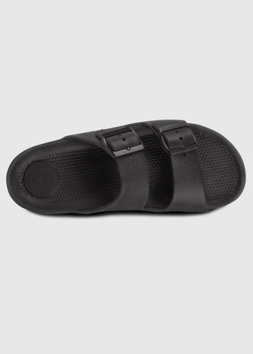 Totes Solbounce Black Adjustable Double Buckle Slider - 7 Image 5