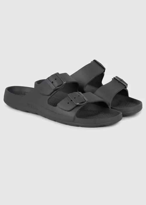 Totes Solbounce Grey Adjustable Double Buckle Slider - 7 Image 1