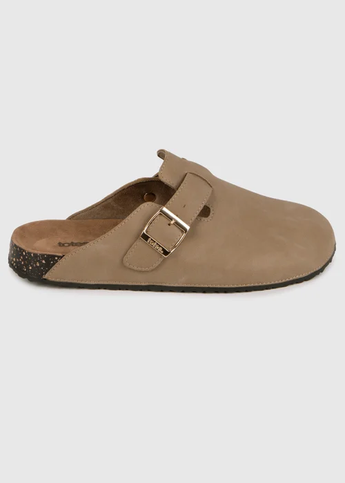 Totes Taupe PU Clog - 4 Image 4