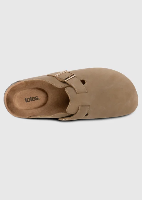 Totes Taupe PU Clog - 4 Image 5