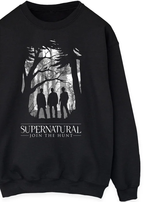 Supernatural Black Poster Art Printed Sweatshirt - XL Image 2