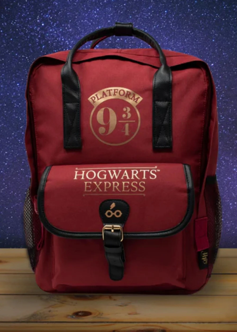 Harry Potter Burgundy Platform Backpack (9 3/4 ) - One Size Image 3