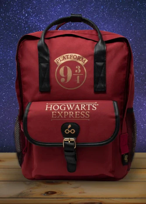 Harry Potter Burgundy Platform Backpack (9 3/4 ) - One Size Image 3