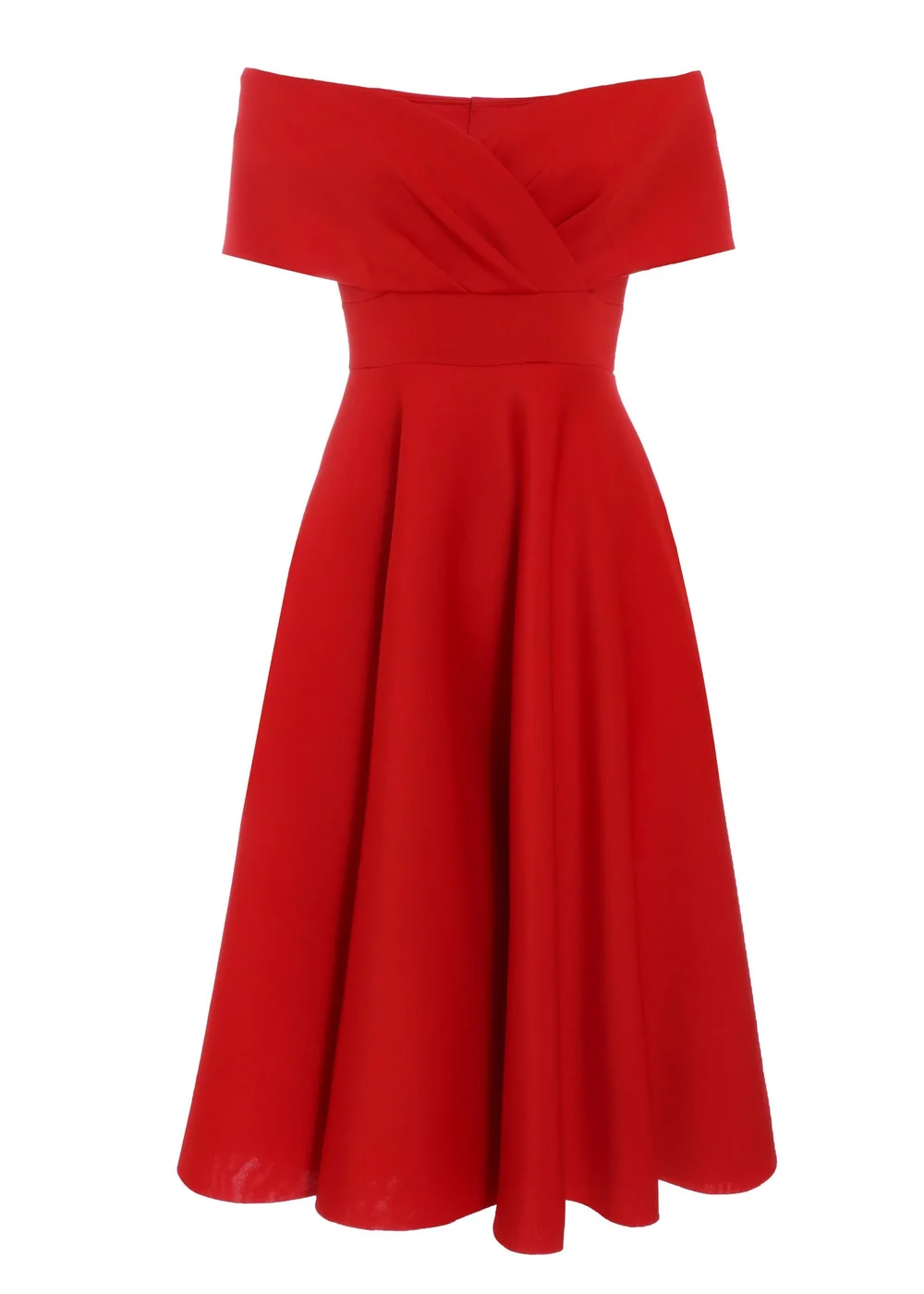 red bardot skater dress Shoulder Bardot Scallop Skater Dress Red Bardot Skater Dress Shop