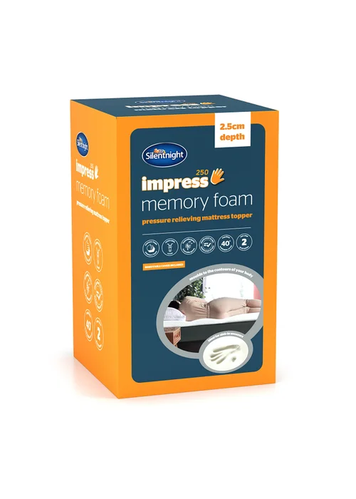 Memory Foam Impress Topper - Single Image 1