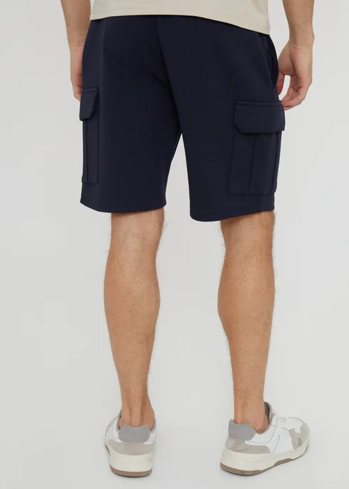 Threadbare Navy Cargo Pocket Sweat Shorts - 2XL Image 2