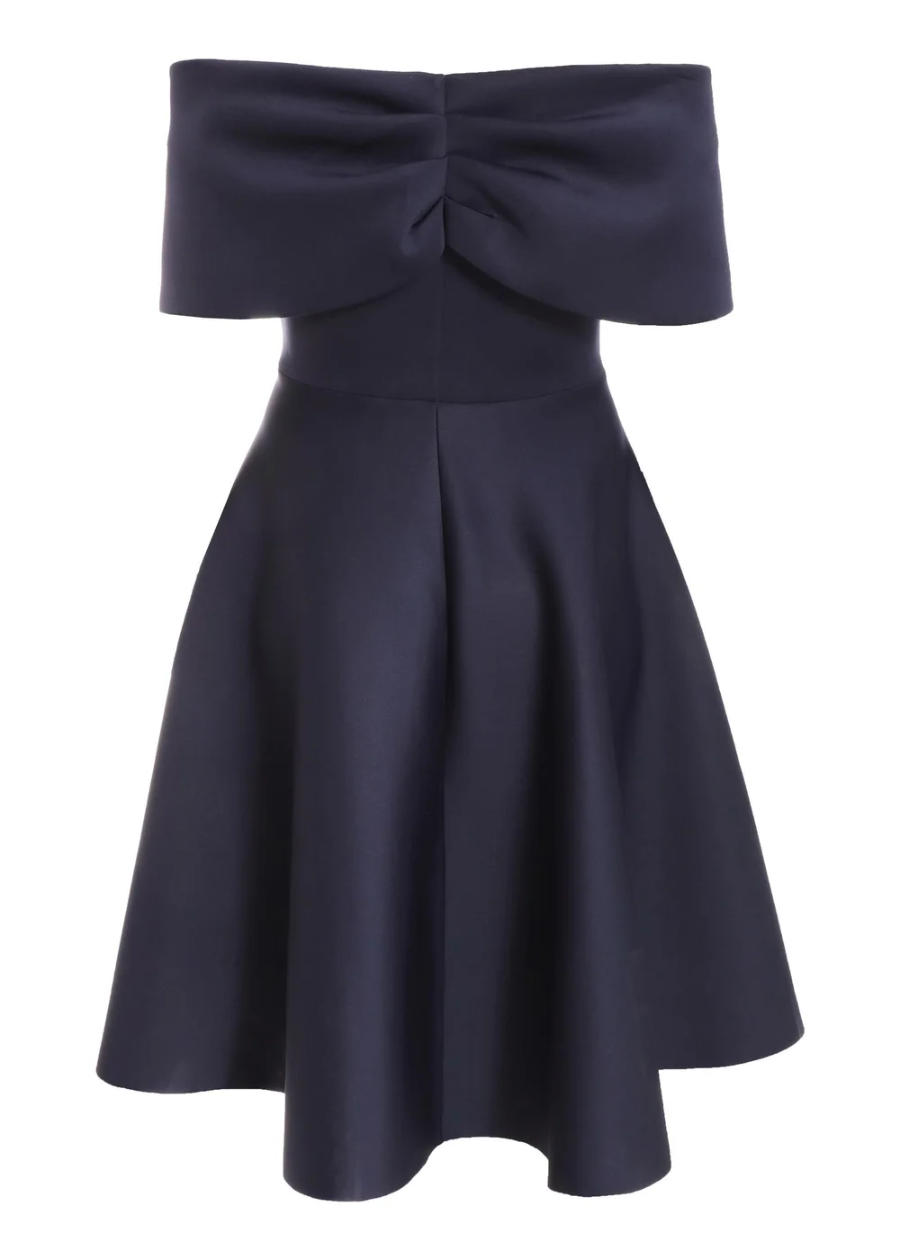 Quiz Blue Curve Midi Skater Dress - 18 Image 5