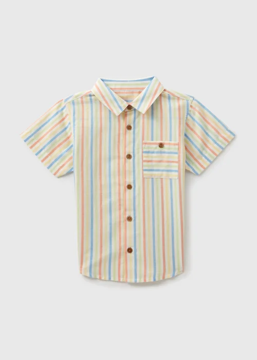Boys Multicoloured Stripe Shirt (1-7yrs) - 1 to 1 half years Image 1