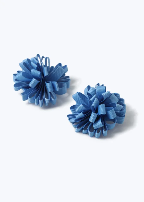 Blue Pom Pom Clips - One Size Image 1