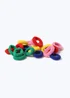Multicoloured 20 Pack Hair Bobbles - One Size Image 2