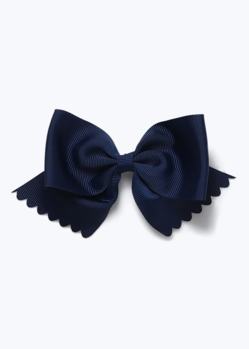 Navy Bow Clip - One Size Image 1