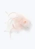 Pink Flower Hair Clip - One Size Image 1