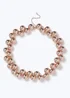 Rose Gold Ball Collar - One Size Image 1
