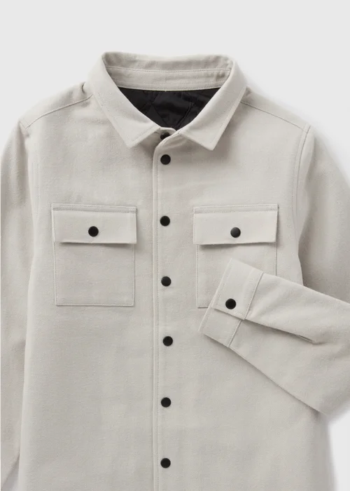 Boys Grey Shacket (7-15yrs) - 7 Yrs Image 2