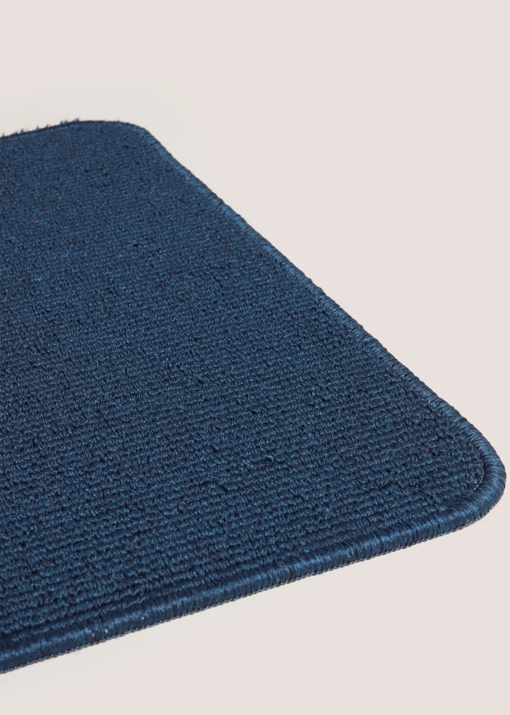 Navy Boucle Loop Mat (50cm x 75cm) Image 2