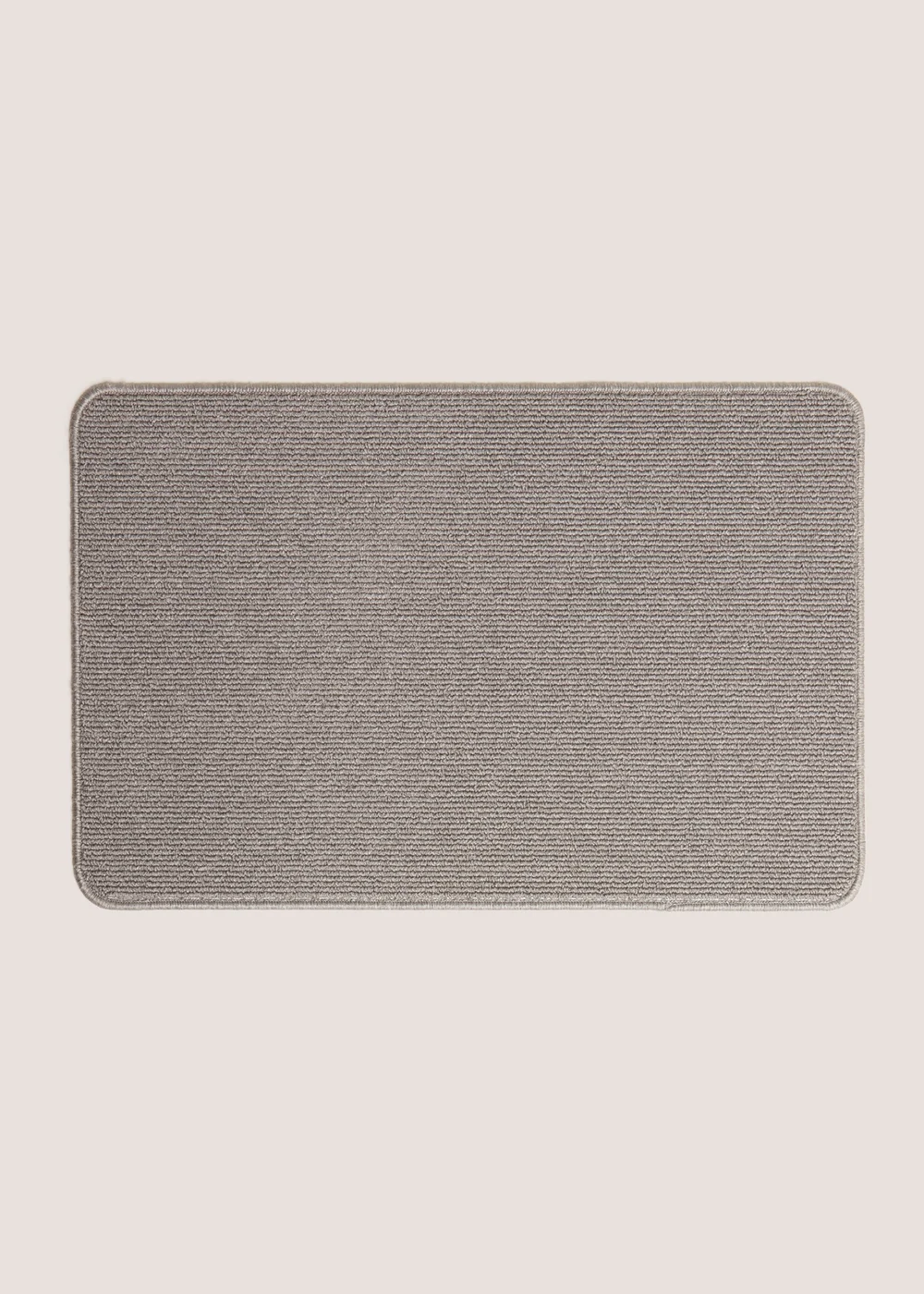 Silver Boucle Loop Mat (50cm x 75cm) Image 1
