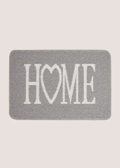 Silver Home Doormat (50cm x 75cm) Image 1