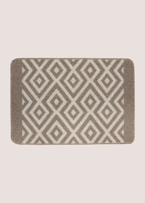 Stone Geometric Doormat Image 1
