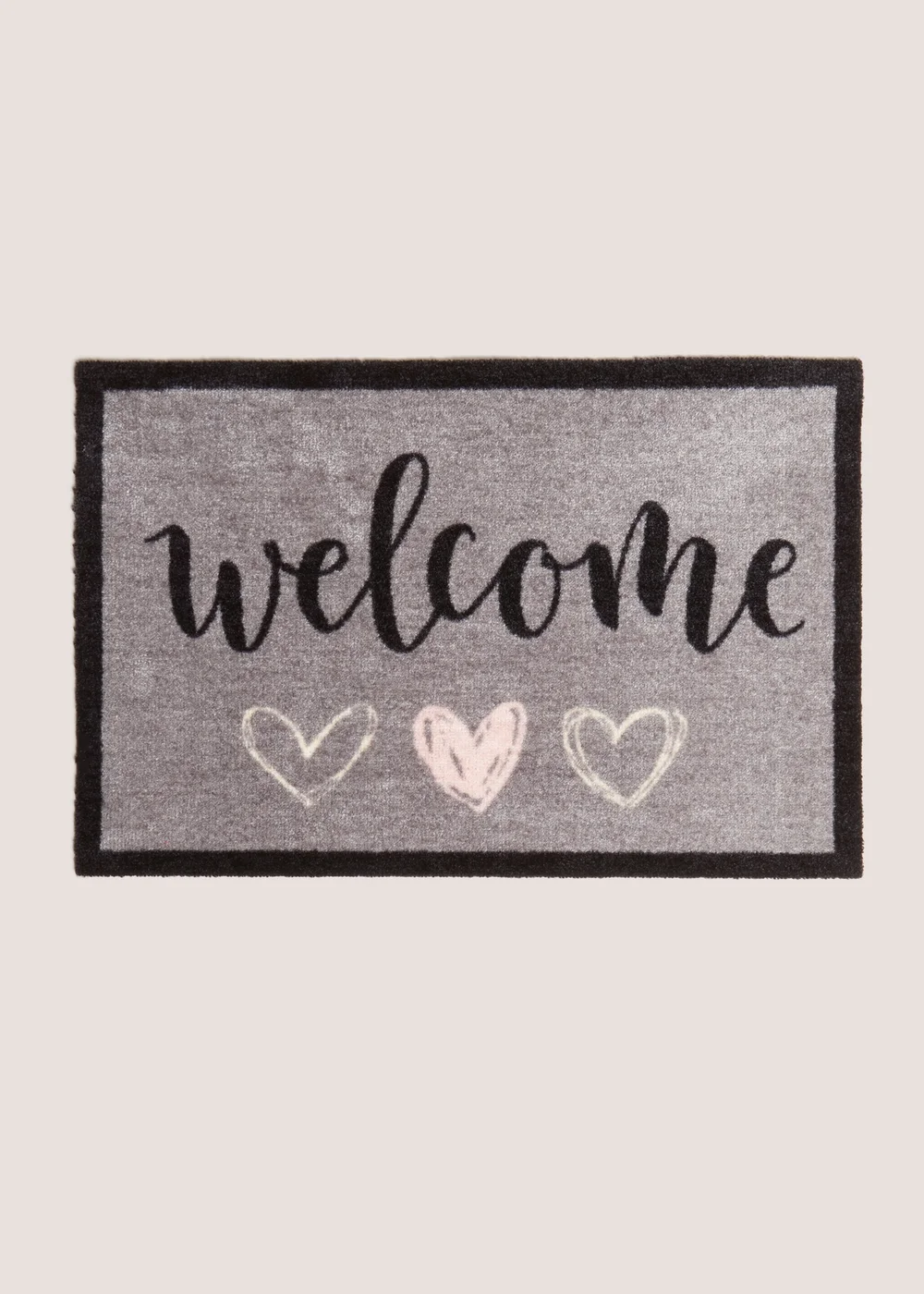 Welcome Hearts Doormat (50cm x 75cm) Image 1