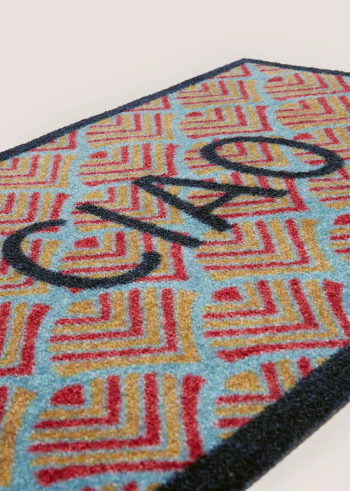 Multicolour Ciao Doormat Image 2