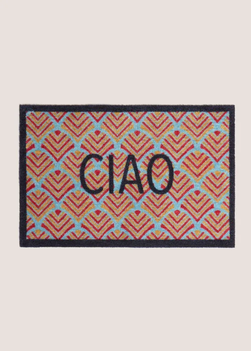 Multicolour Ciao Doormat Image 1