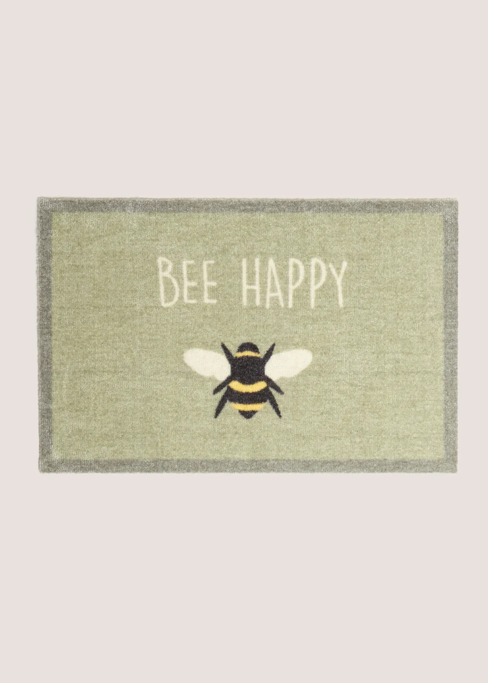 Bee Happy Doormat (50cm x 75cm) Image 1
