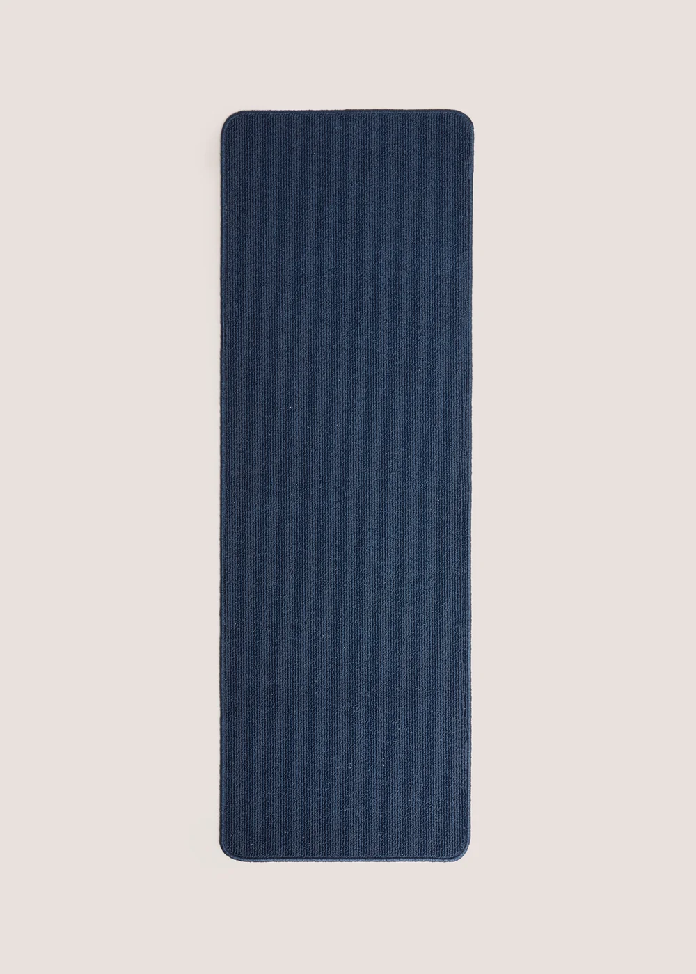 Navy Boucle Loop Runner (50cm x 150cm) Image 1