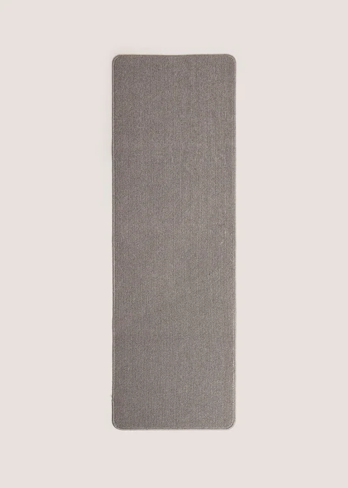Silver Boucle Loop Runner (50cm x 150cm) Image 1