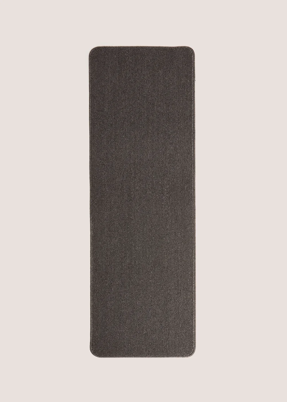 Charcoal Boucle Loop Runner Image 1