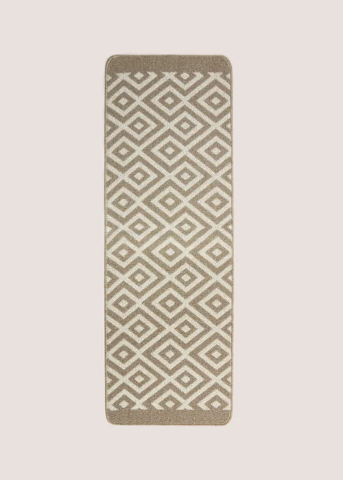 Stone Geometric Runner Image 1