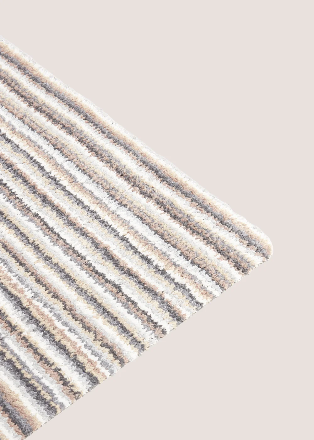 Natural Stripe Cotton Runner (50cm x 150cm) Image 2