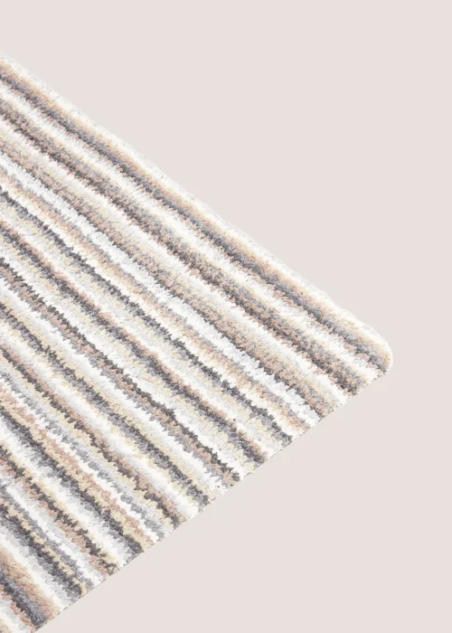 Natural Stripe Cotton Runner (50cm x 150cm) Image 2