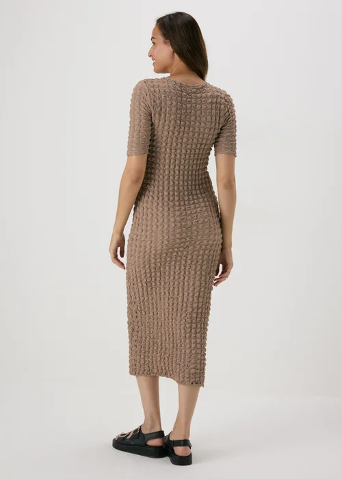 Stone Textured Midi Dress - 8 Image 2