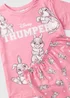 Disney Kids Pink Thumper Top & Shorts Pyjama Set (3-13yrs) - Age 4 Years Image 2