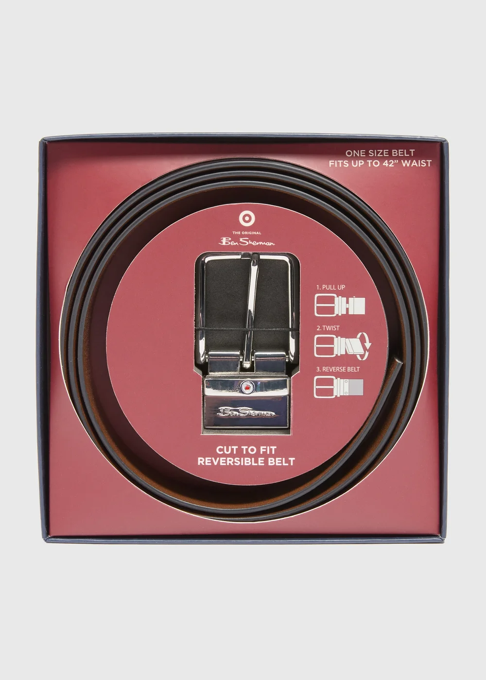 Ben Sherman Tan Belt In A Box - One Size Image 1
